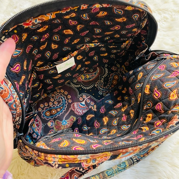Vera Bradley Kensington Design Brown Hand Bag - Picture 9 of 10
